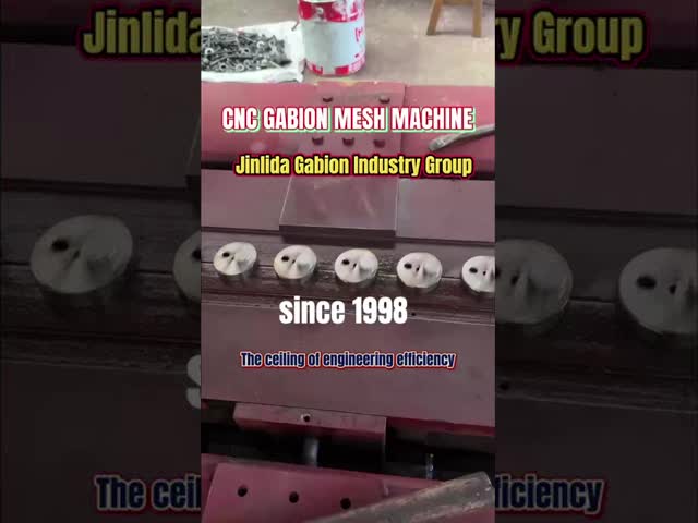 One-Touch Revolution: JINLIDA CNC Gabion Machine with Instant Mesh Adjustment