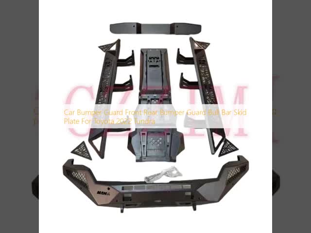 Car Bumper Guard Front Rear Bumper Guard Bull Bar  Skid Plate For Toyota 2022 Tundra