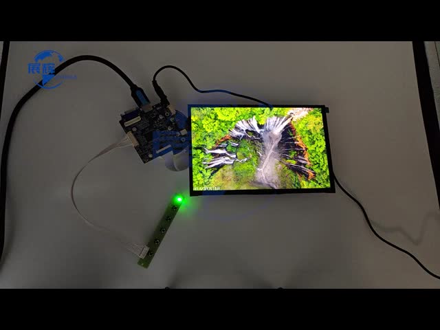 10.1 Inch HDMI LCD Display Screen 1280x800 Resolution High Brightness 600 nits IPS TFT LCD Panel