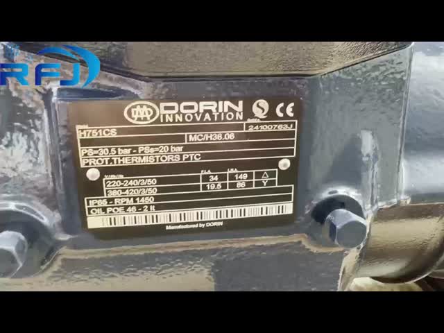 Dorin H751CS 半密閉型コンプレッサー 4 気筒 高効率 低騒音運転