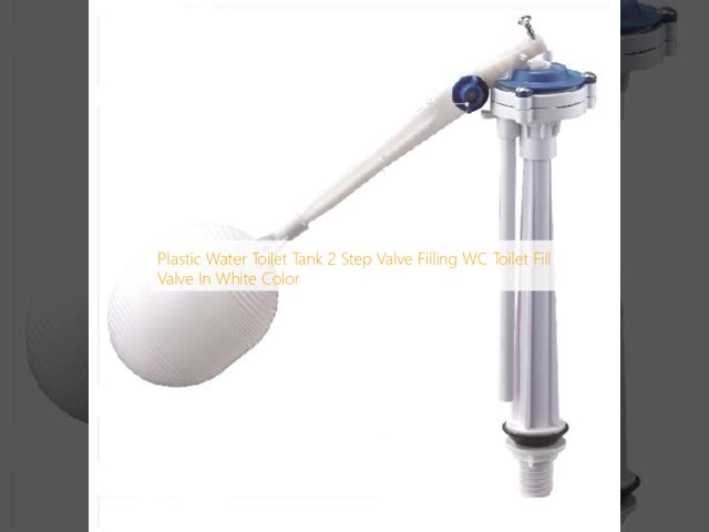 プラスチック 水 トイレタンク 2 ステップ バルブ 充填 WC トイレ 充填 バルブ 白色