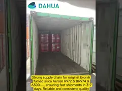 China Hydrophobic Fumed Silica R 972 Powder Coatings After Treated With DDS supplier