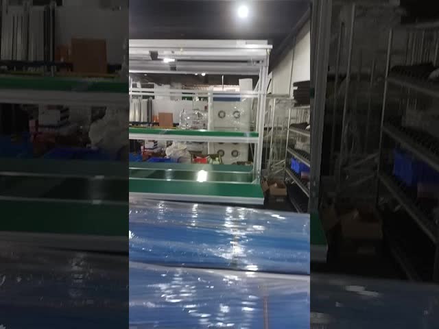 Material Conveying Made Simple Belt Conveyor Production Line Solution With Customized Belt Thickness And Aluminum Profiles