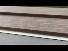 Weatherproof Garden Composite WPC Wall Panel Indoor 200mm X 16mm