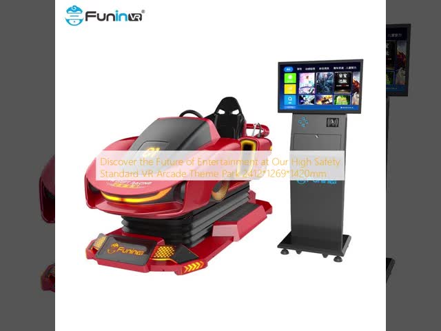 1 Player High Safety Standard VR Arcade Theme Park 2412*1269*1420mm