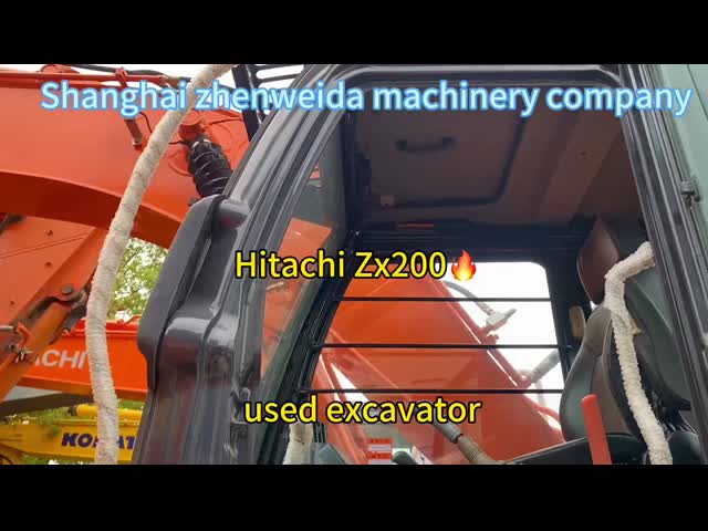 日立 90% 新しい ZX200-5G 中古油圧ショベル 2023年 20トン 日本オリジナル Zaxis ZX200-3 ZX200-3F ZX EX 200 EX200-5 中古掘削機