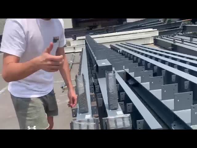 ホットロール鋼筋 建物 持ち運び可能な鋼筋構造 ガレージ