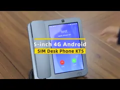 China 8 inch touch screen VOIP SIP phone, magnetic handset supplier