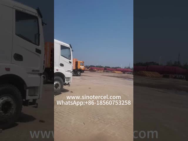Bulk Cement Semi Trailer with 3 Axles and 45CBM Capacity