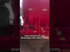 Bulk Cement Semi Trailer with 3 Axles and 45CBM Capacity