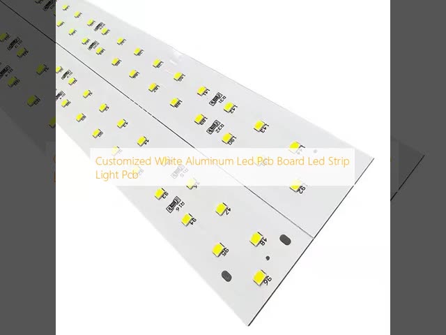 カスタマイズされた白いアルミニウムLED PCBボード LEDストリップライトPCB