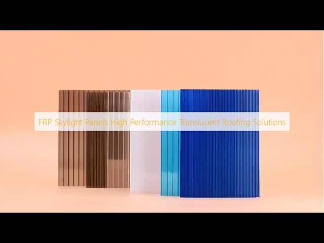 Chemical Resistant Eco Friendly FRP Flat Panel​ FRP Skylight Panels