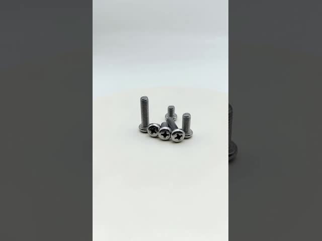 フィルプス・パン・ヘッド・マシン・スクリューズ 亜鉛塗装 DIN 7985 M3-M12 サイズ オーダーメイド長さ