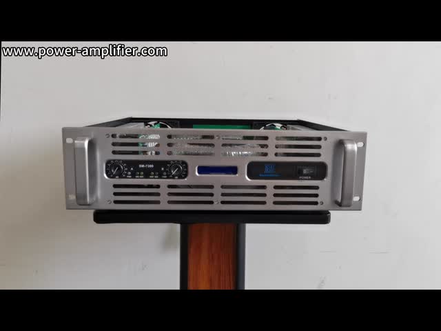 EV 7300 Stereo Power Amplifier 2 X 680W Pro DJ Amplifier 2 canais