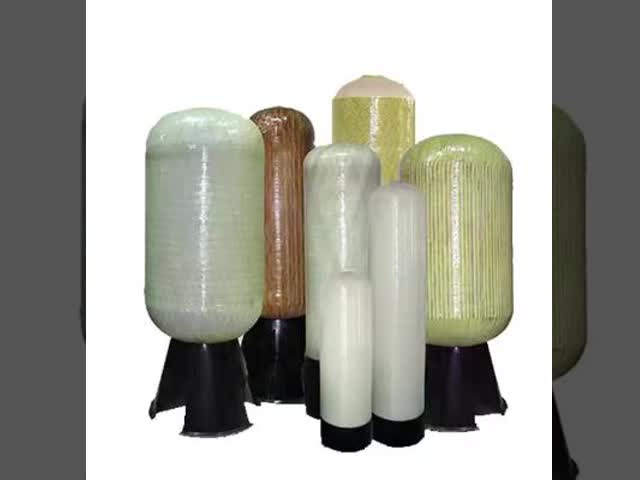 Filtres industriels en FRP résistants aux UV pour réservoirs 4.5-6.0T/H φ500×1750mm Filetage 4 vidéo