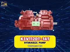 Belparts экскаватор K3V112DP-XDPR-9Y00 Гидравлический главный насос CX210B KRJ17131