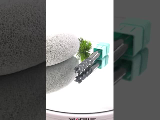 High Rigidity Carbide Short Flute End Mill 1mm-12mm For Precision Machining