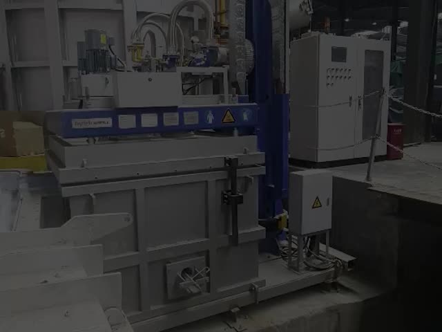 100Kg Automatic Rotary Degassing Unit for Aluminum Casting