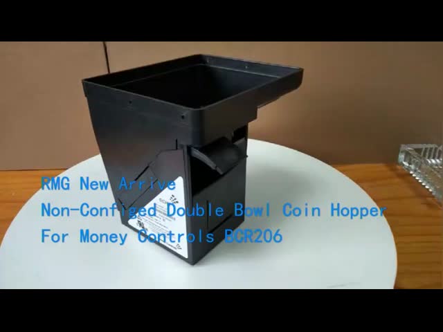 Money Controls BCR206 ダブルボウルコインホッパー（セレクションホイールなし）