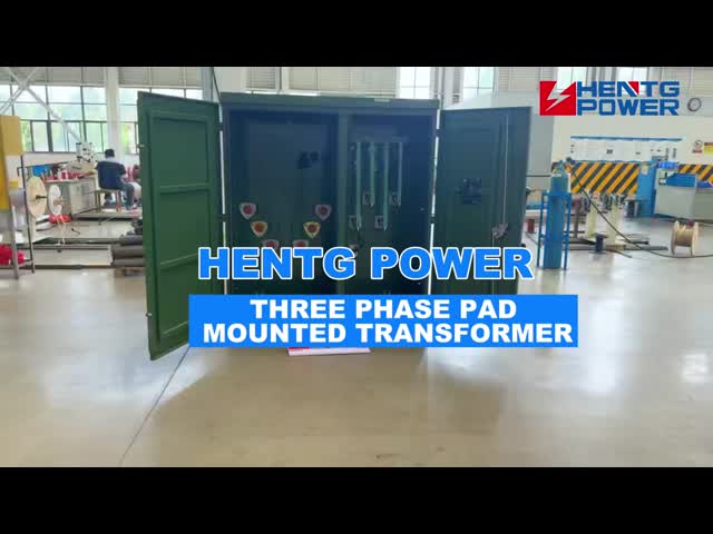500kVA 3 Phase Pad Mounted Electrical Transformer Weatherproof Oil Immersed Cooling