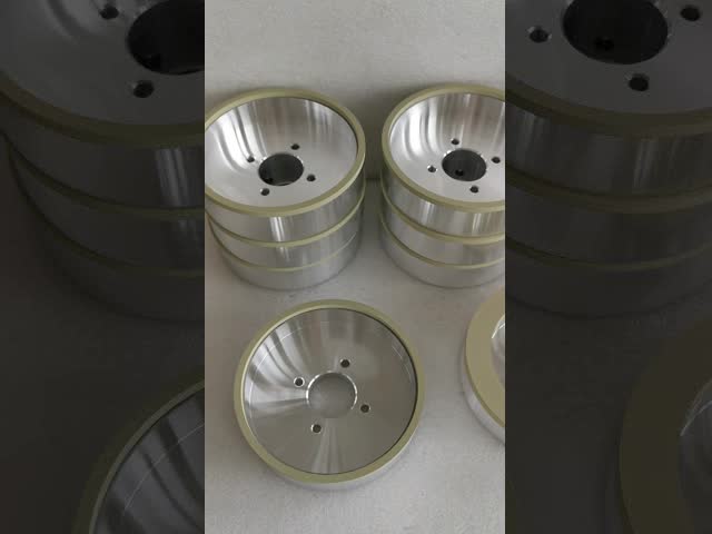 6A2 150*40*6*6mm ガラスのボンド ダイヤモンド磨き車 高性能磨きのための超硬い磨きツール