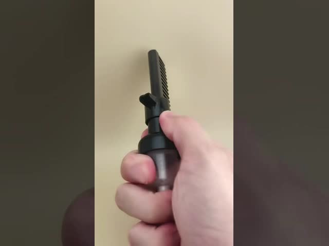 Delicate Design Black Plastic Big Foam Pump for Hairspray