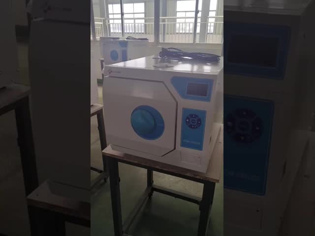 8L Table Top Autoclave Sterilizer Built In Steam Generator Triple Vacuum Class B  Tabletop Steam Sterilizer