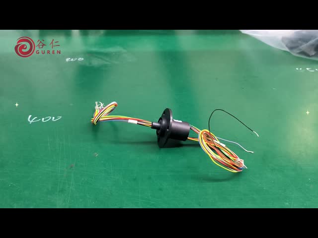 2A OD 22mm Cap Type Slip Ring With Flange For Small Power Electrical Appliances
