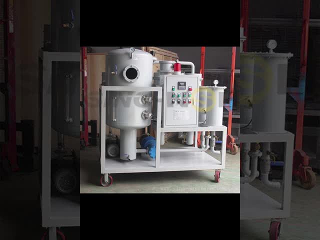 6000 L/H Electric Turbine Oil Filtration and Purification Unit