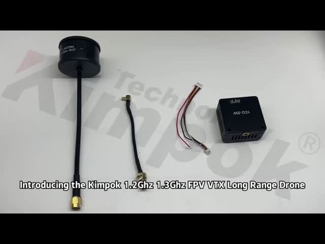 1.2G 5W FPV VTX 高性能ドローンビデオトランスミッター 1.5Ghz UAV VTX モジュール 9CH