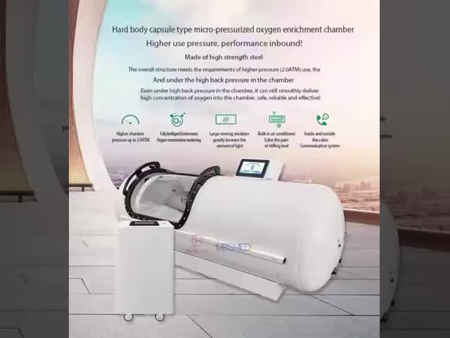 HBOT 1.5 ATA 2 ATA 3 ATA HBOT室 双人単人 ハードシェル 酸素療法 溶液 ハイパーバリック 酸素室