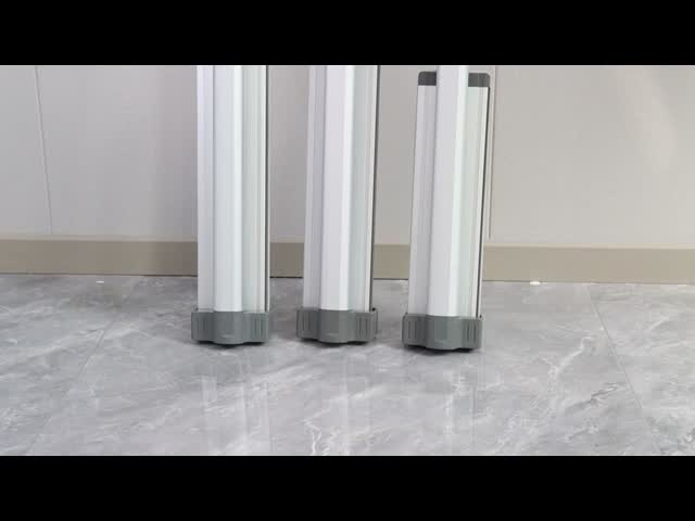 360 Degree Rotating Panel Washing Lazy Mop Hands Free Squeeze PP Rectangular Head Magic Mop Set