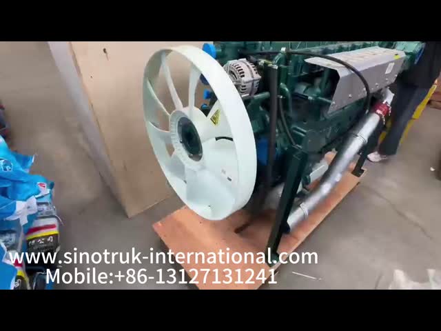SINOTRUK WD615.47 371HP トラック ディーゼルエンジン 9.726L ユーロ 2