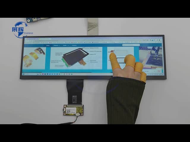 Multi Touch Capacitive Touch Screen Panel 14.5 Inch LCD Touch Module Custom Size