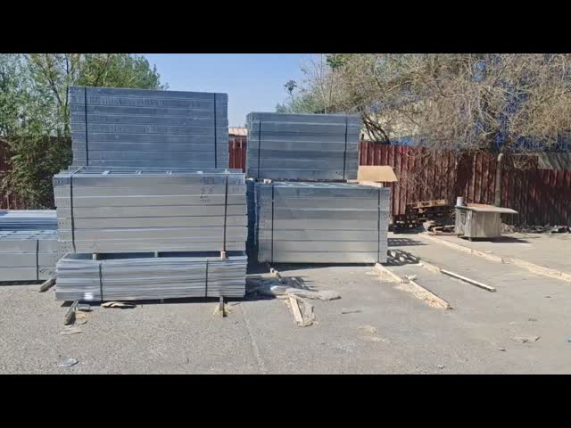 Customized Hot Dip Galvanized Steel Electrical Cable Trays Powder Coated 2-8m