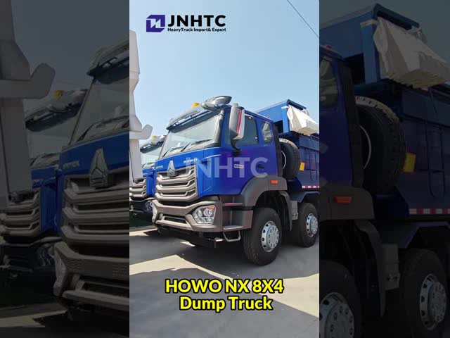 Howo NX Dump Truck 380HP 12 Wheeler 20 Cubic Tipper Trucks de alta qualidade