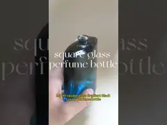 China Embossed Logo Empty Perfume Glass Bottles Body Shape Unique Cap 100ml supplier