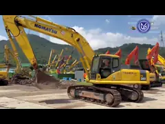 Used Excavator Komatsu Excavator PC360-7 Crawler Excavator Besar video