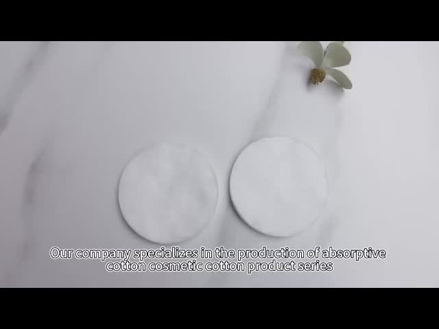 OEM Cosmetic Cotton Rounds Soft Lint Free Makeup Cotton Rounds