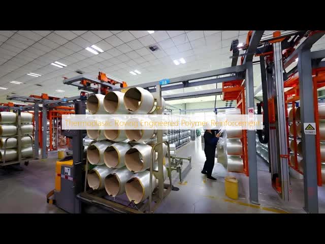 Lightweight Fiberglass Roving Yarn High Performance Thermoplastic Roving