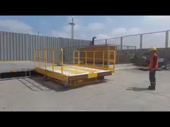 China Mini Mechanical Dock Leveler Hydraulic Edge Of Dock Leveler Without Power Pack supplier