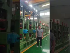 Customizable Steel Pipe Making Machine 219mm Diameter 6mm Thickness