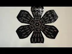 LED flexible cap circuit board Medical Flexible Printed Circuit with Single-layer and double-sided boards