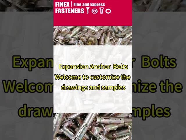 5/16IN Stainless Steel Expansion Bolt Zinc Plated M4-M20