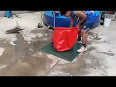 Customized Outdoor Portable Union Shape Water Tank Foldable PVC Flexible Water Storage Container Bladder