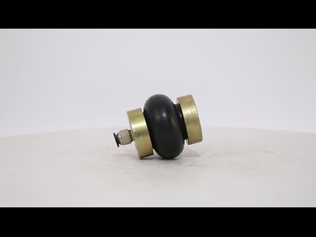 ZF40/60-1 シングルカローリングエアスプリング 2.5X1 ゴムベロー エアバッグ 直径 63MM