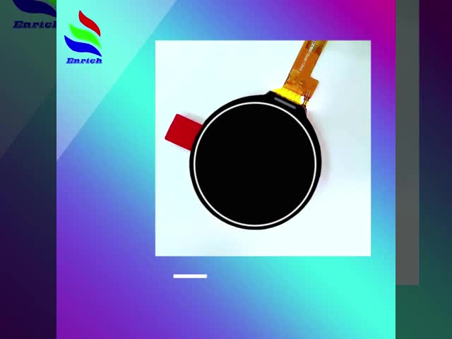 1.6 Inch Circular TFT LCD Module MIPI 400x400 Resolution IC ST7797