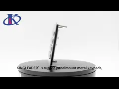 Stainless Steel Industrial Numeric Keypad Vandal High Resistance For Access Control System