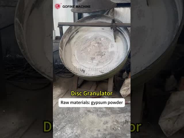5.5kw Motor Pan Granulator For Organic Compound Fertilizer Granule Production