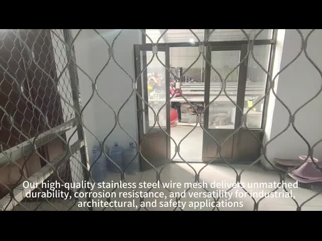 316 Stainless Steel Rope Net For Safety Protection And Decoration